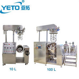 Factory Price Vacuum Homogenizer Emulsifier Mixing Tank Cosmetic Face Cream Mixing <strong>Machine</strong> Lipstick Lip Gloss <strong>Mixer</strong> <strong>Machine</strong> - Product Image 1