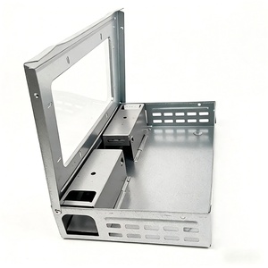 Piège à souris rectangulaire en métal argenté, écologique, durable, de taille moyenne, avec couvercle visible - Product Image 2