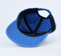 Custom Borduurlogo Gewassen Katoen 5 Panel Ongestructureerde Snapback Cap Met Licht Gebogen Rand