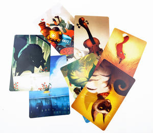 Cartes-cadeaux en papier personnalisables, imperméables, en gros, avec impression offset couleur CMJN, faites à la main, pour femmes, guide économique positif - Product Image 5