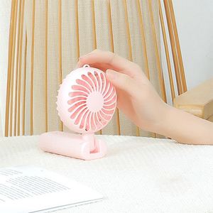 Mini <b>Folding</b> Handheld Fan Low-saturation Colors Foldable Easy to Store Lightweight Fast Charging Handheld Fan for Event - Product Image 5