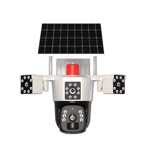 Sistema de cámara de seguridad solar 360 HD Visión nocturna Monitoreo inalámbrico al aire libre Control de aplicación - Product Image 1