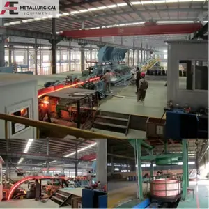 8-20mm copper wire 20 T/h 8 mm Copper Rod Continous Casting Machine CCM Copper Rod Hot Rolling Mill CCR