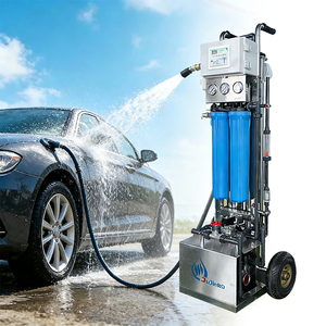 Système de purification d'eau mobile portable 500L/H, machine à osmose inverse à poussée manuelle pour le nettoyage extérieur et les situations d'urgence - Product Image 3