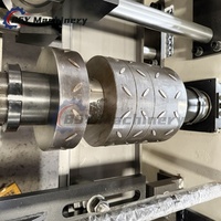 Línea de Producción Automática de Alta Velocidad BSY para la Fabricación de Placas de Acero con Patrón Antideslizante, Máquina de Conformado de Rollos para Tableros de Andamios