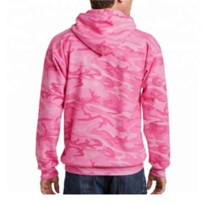 Sudadera con Capucha Rosa Antiarrugas de Verano para Hombre, 100% Algodón, Tejido de Rizo, Personalizada al por Mayor - Product Image 4