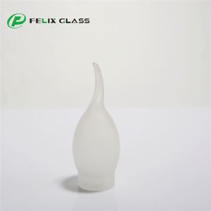 Abat-jour cylindrique industriel FELIX GLASS en verre borosilicate 3.3, fait main, écologique, garantie 3 ans, unique pour intérieur - Product Image 4