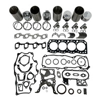 Kit de révision complet 5L avec joints, pistons et chemises de cylindre pour moteur Toyota Hilux Hiace