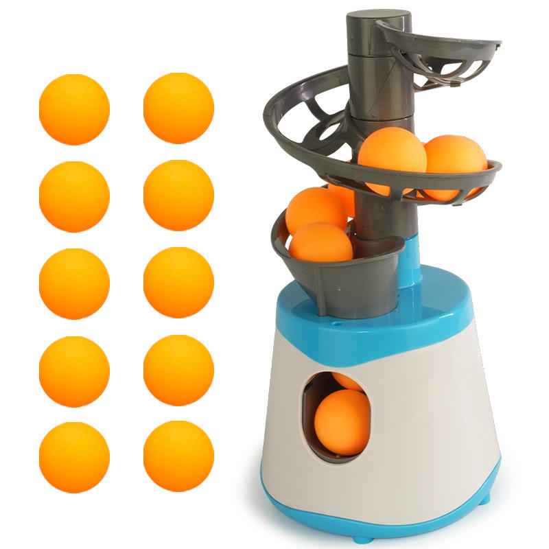 Sport Game Gift Racquet Sport Battery Mini Table Tennis Robot Service Pitching Machine