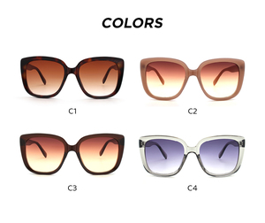 Gafas de <span class=keywords><strong>Sol</strong></span> Clásicas con Marco Plano Transparente para Hombre, Gafas de <span class=keywords><strong>Sol</strong></span> con Logotipo Personalizado, Lentes Degradadas para Mujer, Uso Diario, Deportes al Aire Libre - Product Image 4