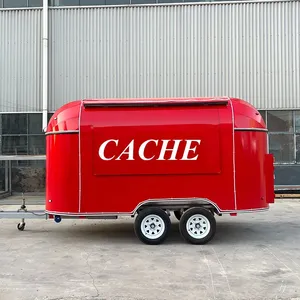 Remolque de Comida Móvil para Viajes Familiares, Carrito de Helados y Café, Camión de Comida, Precio al por Mayor - Product Image 2