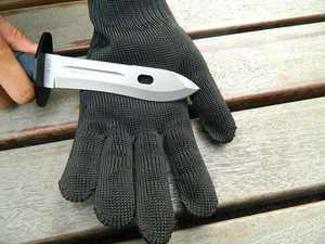 Guantes de seguridad de acero inoxidable, anticortes - Product Image 3