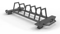RUNTEK Équipement de fitness commercial haut de gamme, Machine d'extension dorsale assise type chaise romaine à sélection de charge par pignon réglable