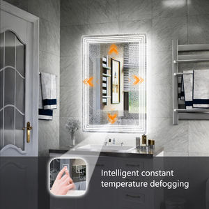 Precio de fábrica, aplicación de hotel, forma de rectángulo, <span class=keywords><strong>luz</strong></span> led, <span class=keywords><strong>espejo</strong></span> montado en la pared, <span class=keywords><strong>espejo</strong></span> de <span class=keywords><strong>baño</strong></span> antivaho equipado <span class=keywords><strong>con</strong></span> <span class=keywords><strong>luz</strong></span> - Product Image 5