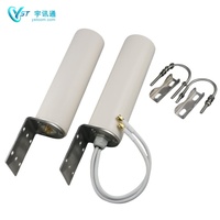 Antenne WiFi 5G longue portée, 50 km, multibande, gain 6 dBi, omnidirectionnelle, couverture 360°, pour Android Box, antenne externe 4/5G