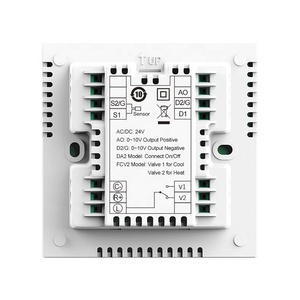 Contrôleur de température de climatisation programmable 24V avec télécommande et capteur, pour ventilateur moteur BLDC 0-10V à 4 tuyaux HL2023FCV2-DF - Product Image 3
