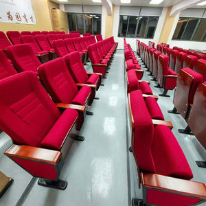 Sièges modernes pour théâtre, auditorium, église, conférence <span class=keywords><strong>avec</strong></span> tablette d'écriture, chaises pliantes en tissu pour l'école et le <span class=keywords><strong>bureau</strong></span> à domicile - Product Image 1