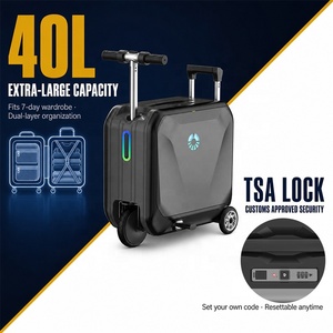 Maleta Eléctrica para Niños con Batería de Litio de 4.5Ah, Puerto USB, Carcasa Rígida de ABS y PC, MSDS Disponible para Terminales de Aeropuerto - Product Image 4