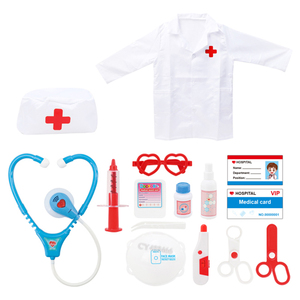 Recién llegado, juego de juguetes de <span class=keywords><strong>Doctor</strong></span>, juego de simulación, kit médico de dentista, juguete educativo, disfraz de juego de rol de <span class=keywords><strong>Doctor</strong></span> para niños - Product Image 6