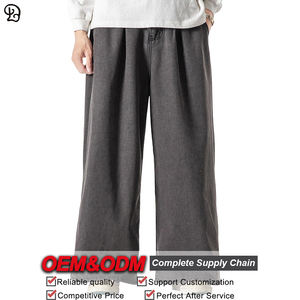 <span class=keywords><strong>Pantalones</strong></span> Vaqueros de Mezclilla Extra Grandes para Hombre, Corte Holgado, Pierna Ancha, Cintura Elástica, Estilo Casual, Ropa <span class=keywords><strong>Urbana</strong></span> de Moda, Prenda Inferior Informal para Uso Diario - Product Image 3