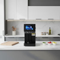Scelleuse de bouteilles électrique entièrement automatique Meihui, sans rotation, pour bouteilles PET, scellage haute fréquence, machine en acier inoxydable 304