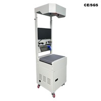 Máquina Robusta Automática con Pantalla Táctil en Línea, Lector RFID, Impresora de Etiquetas, Dimensionadora Estática para Cajas de Zapatos y Transporte de Mercancías