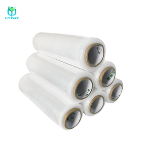 Water Proof Lldpe Pallet Self Adhesive <b>Stretch</b> Wrap Film for Carton Box Wrapping Packing <b>Machine</b> Use - Product Image 1