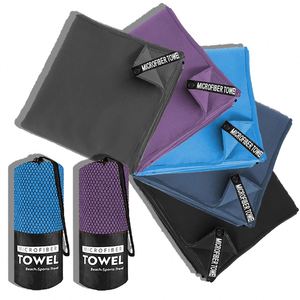 Serviette à séchage rapide en microfibre, super absorbante, légère, pour la gym, le yoga, le camping, fournisseur en gros - Product Image 1