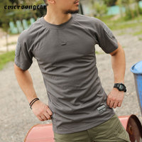 T-shirts d'entraînement hygroscopiques Emersongear, style UMP Python, pour la remise en forme et la salle de sport, pour hommes