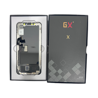 Pengganti layar OLED GX kualitas tinggi, untuk iPhone XS X pengganti layar sentuh dengan layar LCD di ponsel untuk model iPhone