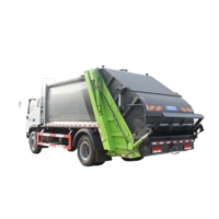 Camion compacteur de déchets Foton ES5 de 12 mètres cubes, Euro6, moteur Yuchai, camion sanitaire municipal à déchargement automatique CAN