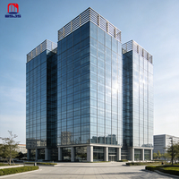 Proyectos de Ingeniería Comerciales y Gubernamentales a Gran Escala, Estructura de Acero Personalizada, Edificio de Oficinas de Gran Altura, Profesional