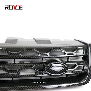 Calandre de pare-choc avant en aluminium ROVCE, modèle Land Rover <span class=keywords><strong>DISCOVERY</strong></span> <span class=keywords><strong>SPORT</strong></span> 2015 — 2019 L550, Style Original, CU511CF lr06143 et LR061221 - Product Image 4