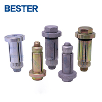 Fixation d'expansion Acier inoxydable Acier au carbone M12 M16 M20 Boîte de sécurité Boulon d'ancrage aveugle pour acier de construction