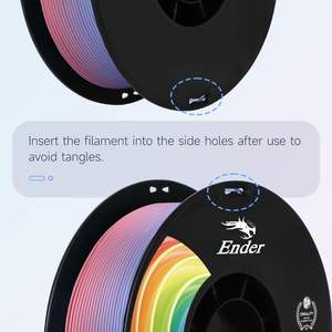 Filamento Ender Rainbow PLA Plus de 1.75mm, 1kg, Multicolor, para Impresora 3D - Product Image 6