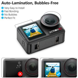 Juego de Accesorios Premium Amazear para DJI Osmo Action 5 Pro, Protector de Pantalla sin Burbujas, Tapa de Lente de Silicona, Accesorios para Cámara Deportiva - Product Image 2