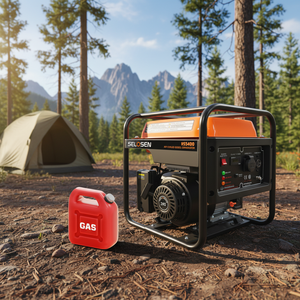 Generador de Gasolina de 5KW Tipo Marco con Arranque Eléctrico y Manual 110V 220V para Obras de Construcción y Energía de Emergencia - Product Image 1