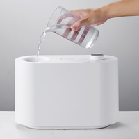 RIMOO-Humidificateur à vapeur chaude chauffant, humidificateur en céramique pour chambre à coucher