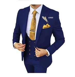 Nouveau costume de mariage élégant et tendance pour hommes d'affaires avec logo personnalisé, prix abordable, costume d'affaires pour hommes - Product Image 1