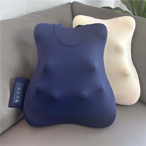 Almohada de Masaje <span class=keywords><strong>Shiatsu</strong></span> 4D con Rodillos para Espalda y Cintura, Inalámbrica, para Hombros, con Calor, Alivio del Dolor - Product Image 5