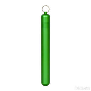 금속 담배 튜브 케이스 사전 롤 컨테이너 튜브 더 가벼운 사용자 정의 로고 흡연 액세서리로 키 체인에 은폐 어뢰 튜브 - Product Image 5