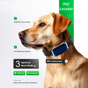 Localizador G12, Rastreador <span class=keywords><strong>GPS</strong></span> Inteligente Inalámbrico Antipérdida para Gatos, <span class=keywords><strong>Collar</strong></span> Resistente al Agua, Rastreador de Mascotas - Product Image 1