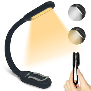 Lámpara de Lectura LED con Clip, Recargable por USB, Flexible, Directo de Fábrica, Blanca, para Uso en Dormitorio - Product Image 2