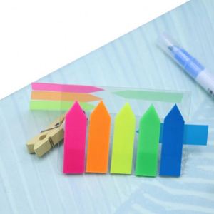 กระดาษโน้ต PET แบบมีกาวในตัว ลายลูกศรสีสันสดใส - Product Image 3