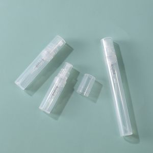 En stock bouteilles de parfum vides en plastique PP en forme de cylindre de 3ml 5ml <span class=keywords><strong>8ml</strong></span> 10ml avec joint de pulvérisateur de pompe - Product Image 6
