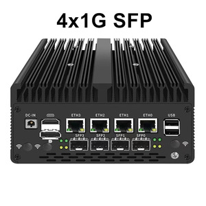 Nuovo Mini PC Barebone CoreEdge con 4 Porte LAN SFP, Senza Ventola, Processore Intel I5/I7, RAM DDR5, Unità di Elaborazione Centrale, Console, VPN, Firewall - Product Image 3