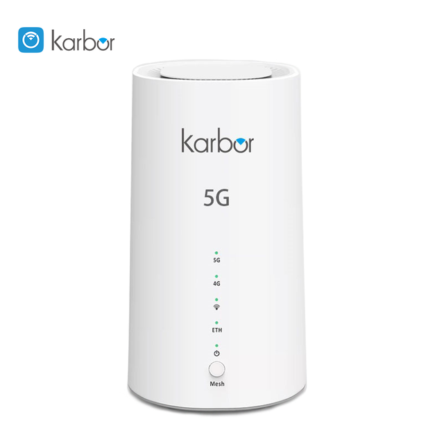 Karbor B70 5G WiFi Router 2167Mbps 300Mbps High Speed CPE with SIM Card VoIP VPN Firewall WEP for Home Use