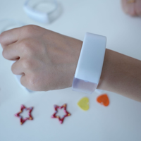 Pulsera LED Luminosa Ajustable de TPU con Control Remoto y Logotipo Personalizado para Conciertos, Fiestas y Festivales