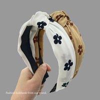 Bandeau léger à nœud, bord large, design élastique, bandeau d'hiver, occasions spéciales de mariage, bandeau pour femmes