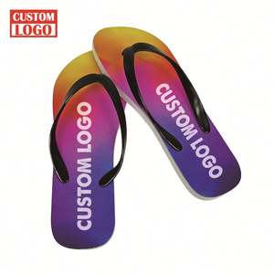 Sandalias Personalizadas Promocionales con Logotipo, Chanclas para <span class=keywords><strong>Piscina</strong></span>, Pantuflas con Diseño, Chanclas de PVC Antideslizantes Unisex - Product Image 1